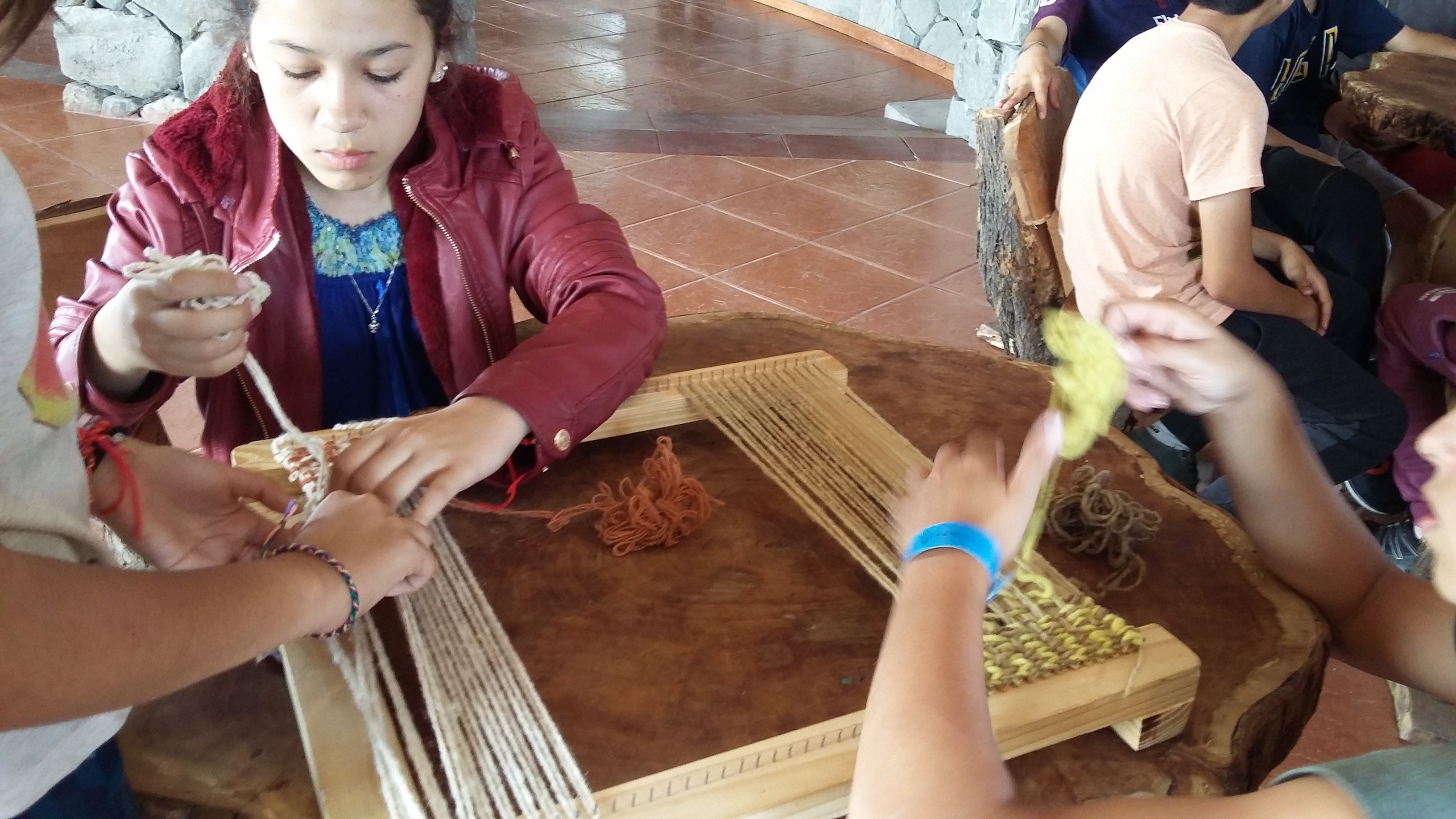 Taller de Teñido, Hilado y Tejido